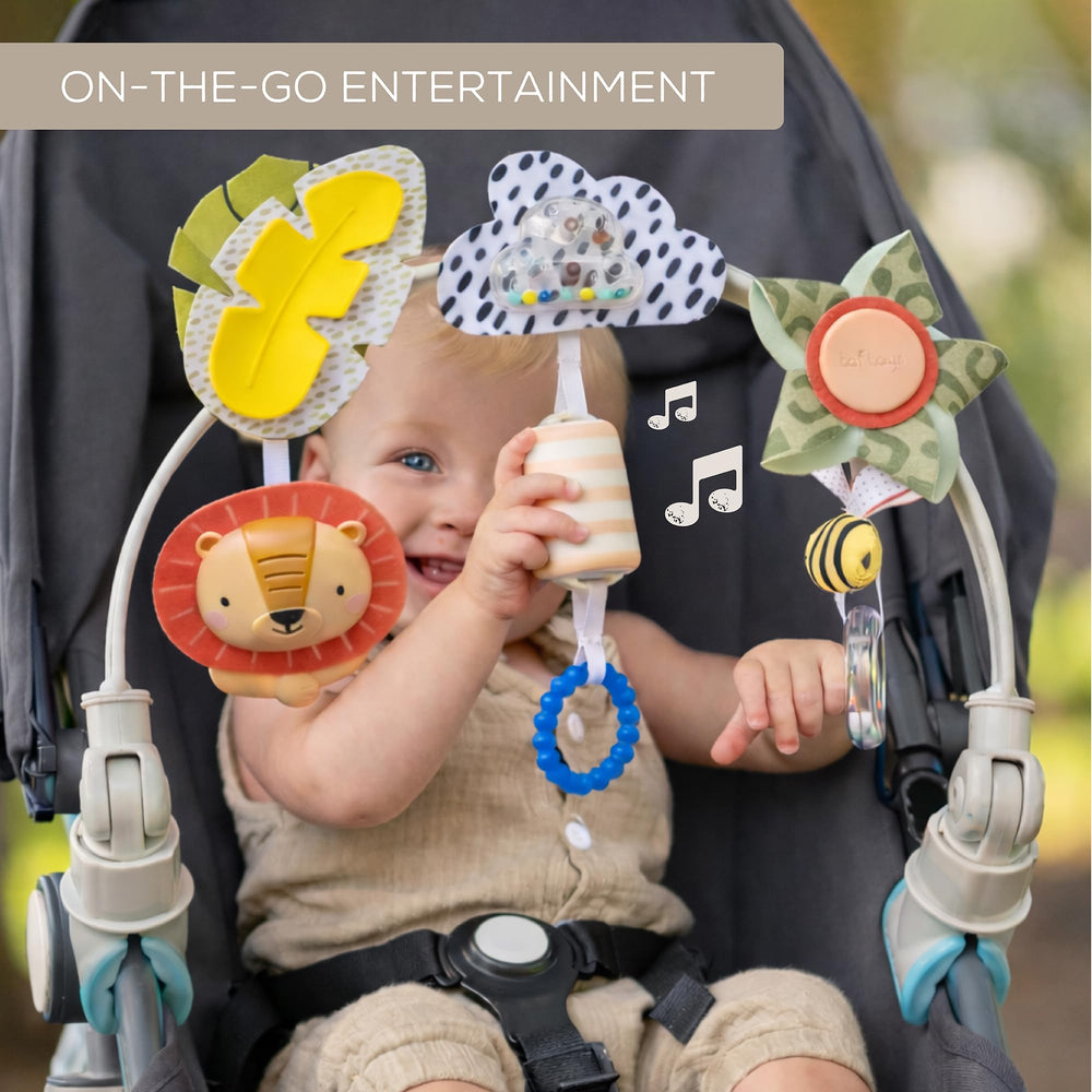 Taf Toys Savannah Adventures Arch adjustable angle to tailor baby’s viewing area