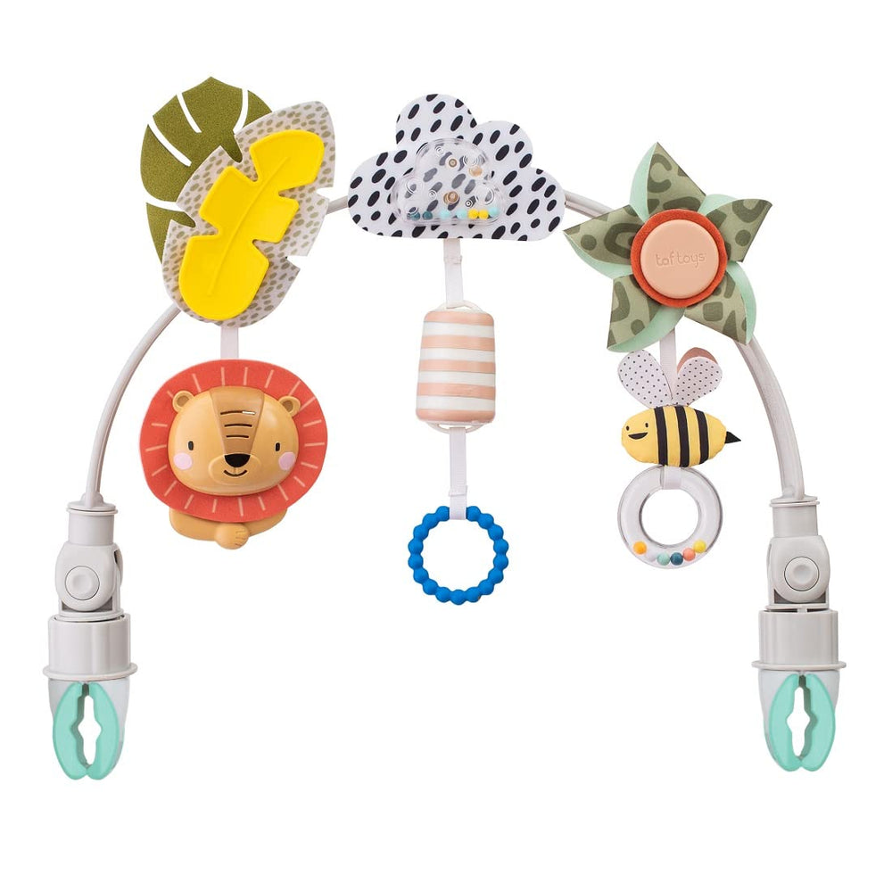Taf Toys Savannah Adventures Arch overview for on-the-go baby play