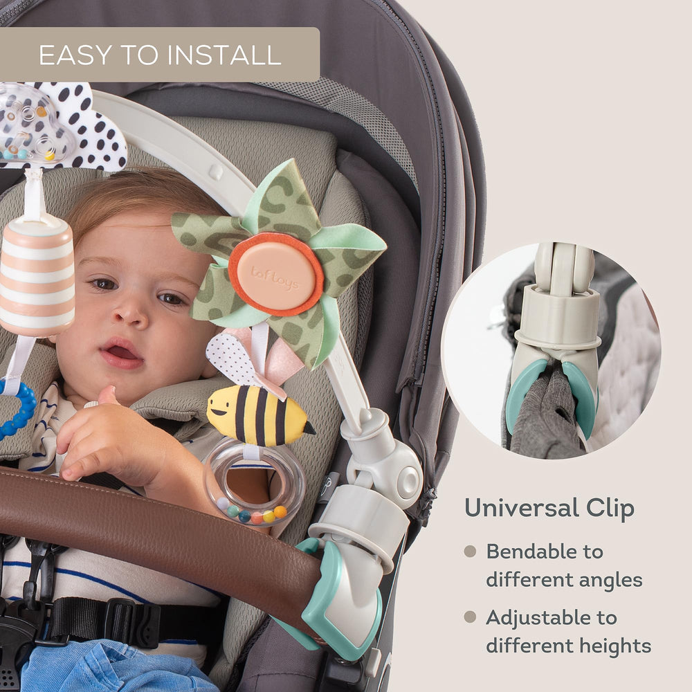 Taf Toys Savannah Adventures Arch on-the-go entertainment during walks
