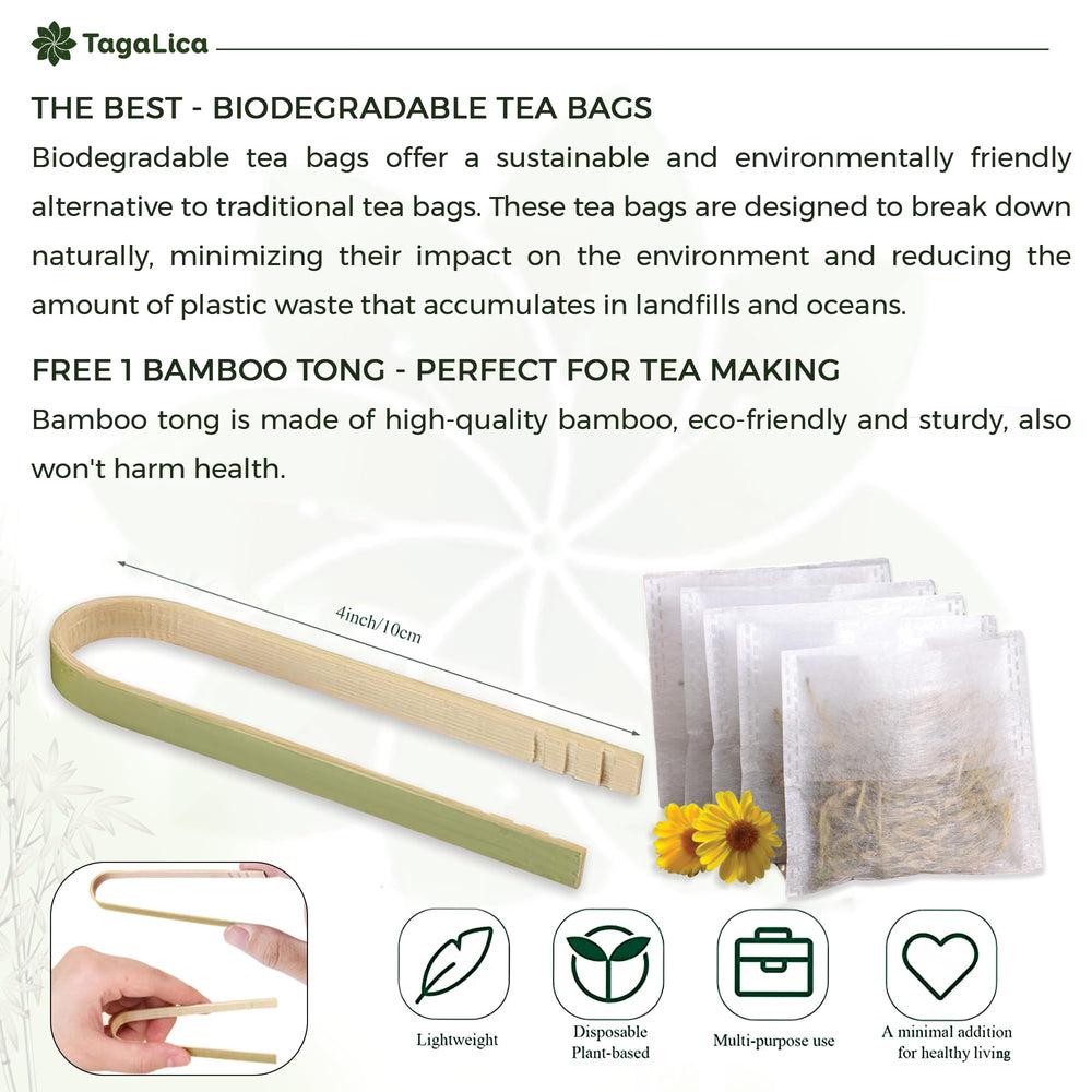 Tagalica dandelion root tea amber infusion in glass cup conveys full-bodied flavor profile