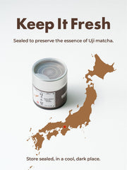 TAGASHIRA CHAHO Hojicha powder whisked with steamed milk yields velvety latte.