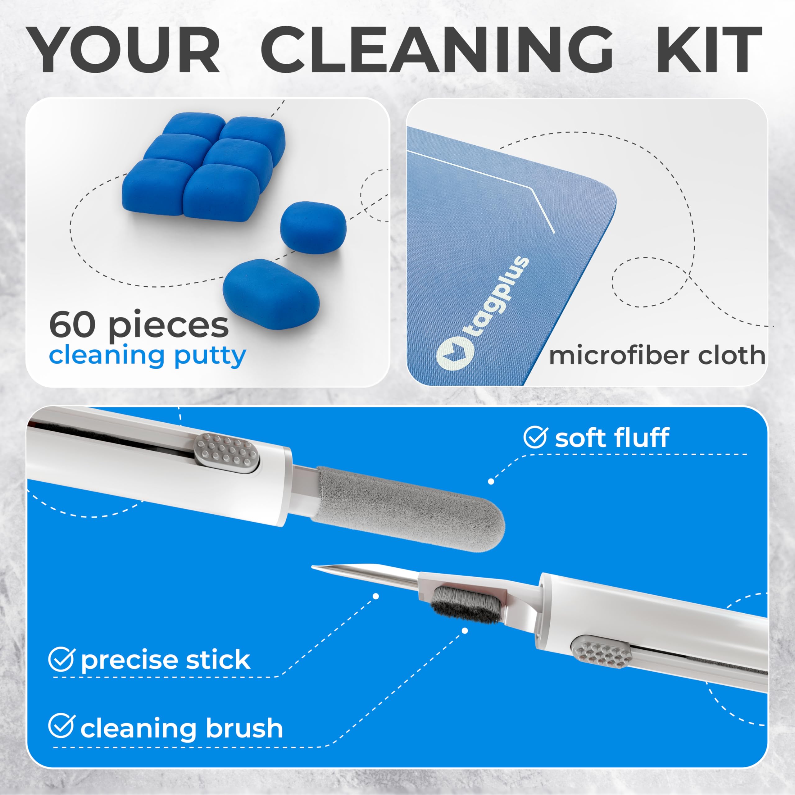 Tagplus pro detailing tool close-up for reaching edges and corners.