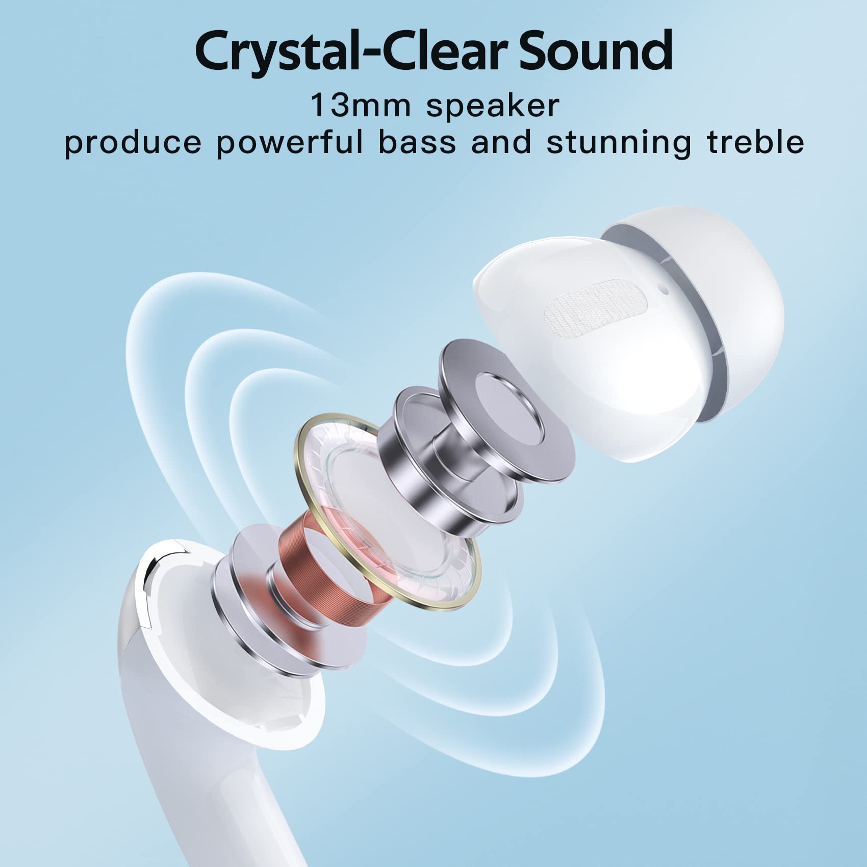 TAGRY X08 built-in mic enables clear hands-free calls