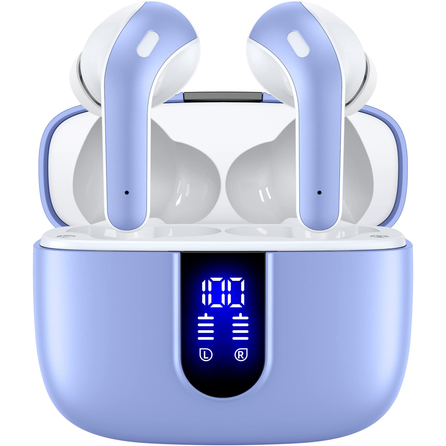 TAGRY X08 case with LED power display shows charging levels.