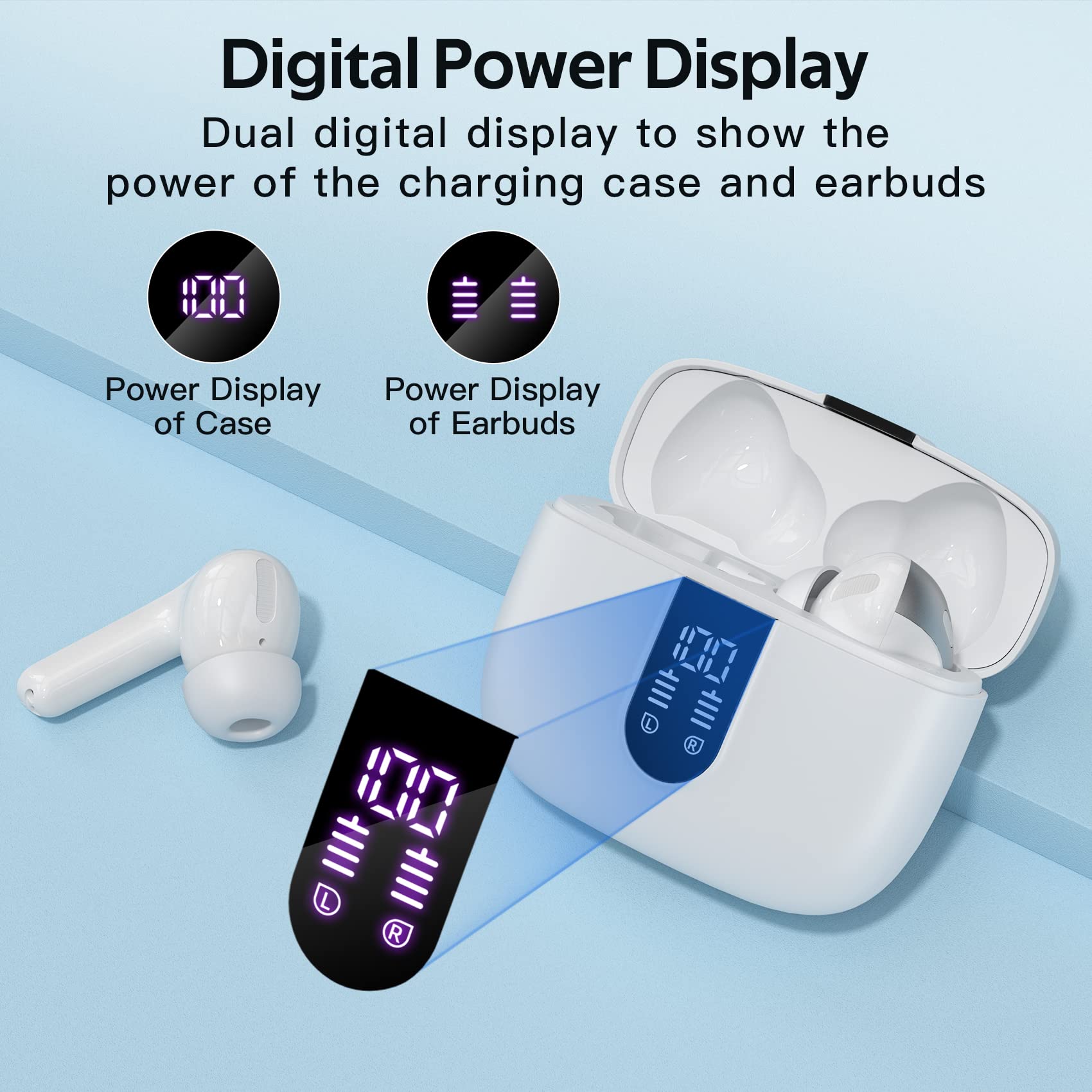 TAGRY X08 earbuds are light and compact for daily carry