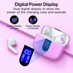 TAGRY X08 earbuds in-ear design for secure fit during workouts