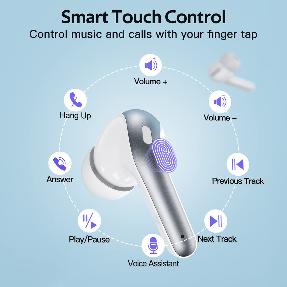 TAGRY X08 earbuds featuring IPX5 waterproof design for sweat resistance