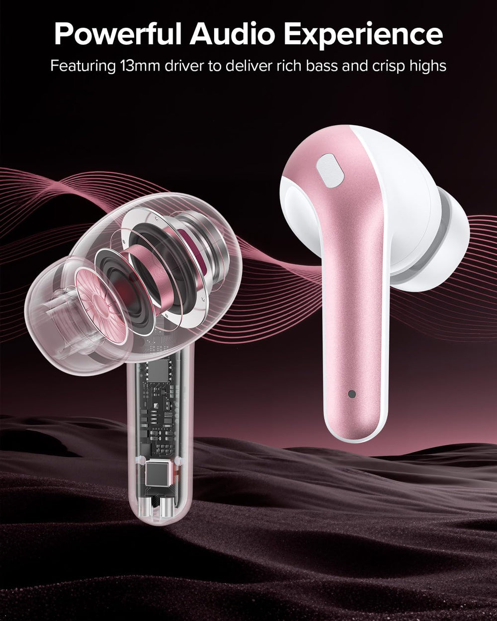 TAGRY X08 IPX5 waterproof rating helps workouts and outdoor listening