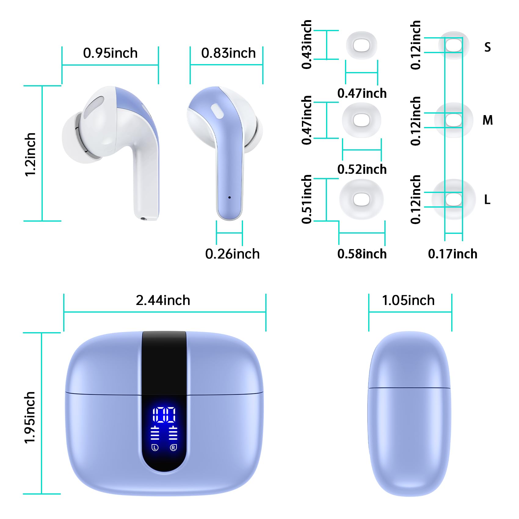 TAGRY X08 supports mono and stereo modes for sharing music.
