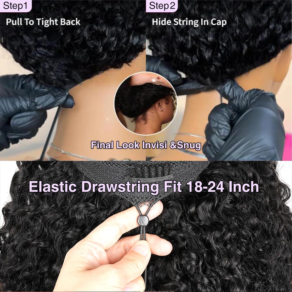 Tahikie hidden drawstring ensures secure, comfortable fit.