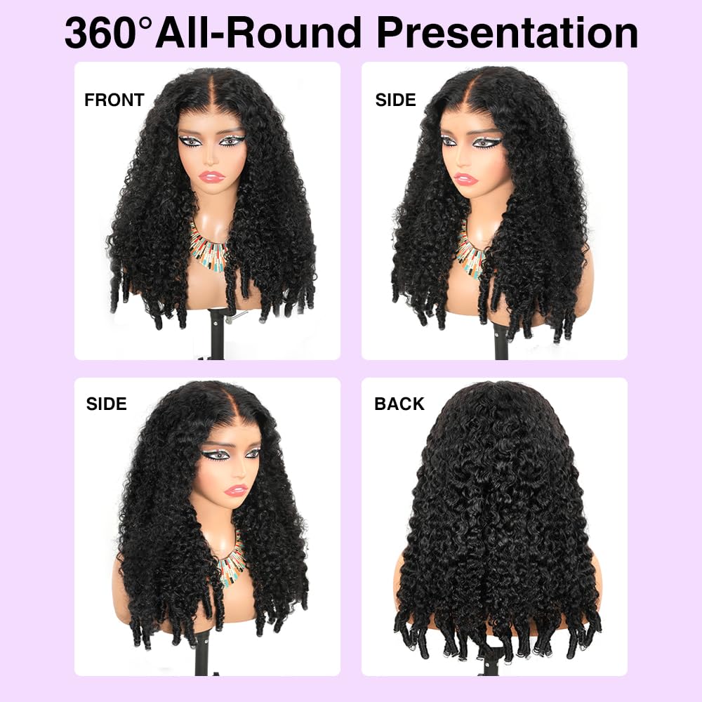Tahikie pre-cut lace and ready-to-wear wig for effortless styling.