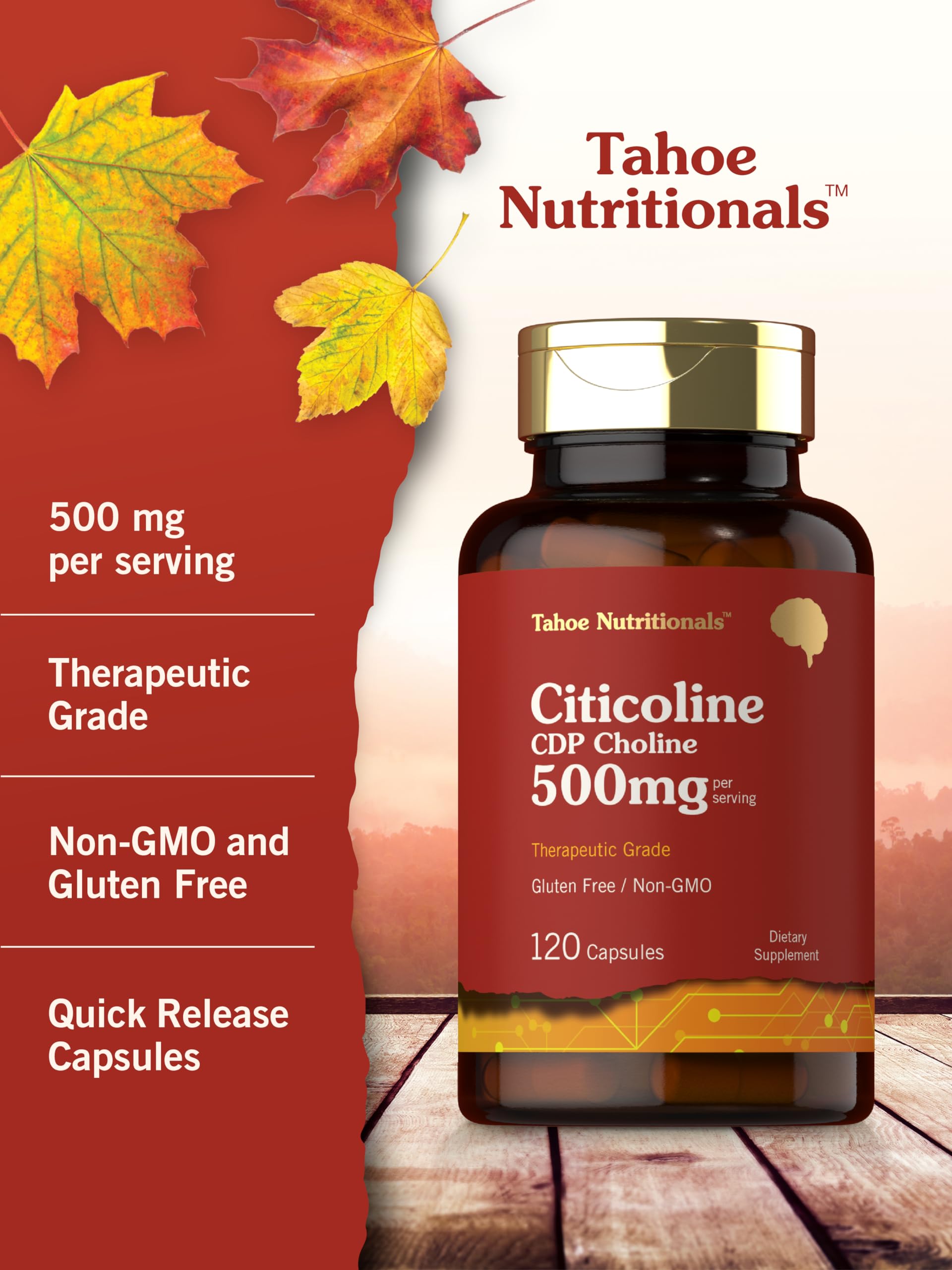Tahoe Nutritionals therapeutic-grade capsules for daily use.