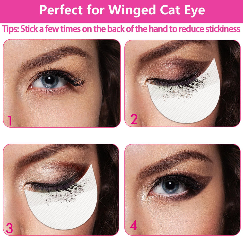 TailaiMei under-eye shields protect skin from fallout during makeup