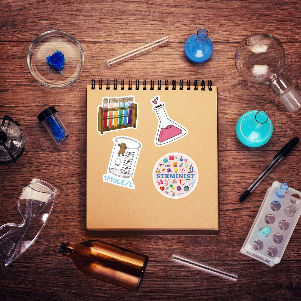 TaiLiHaile physics stickers designs for study materials and STEM decor.