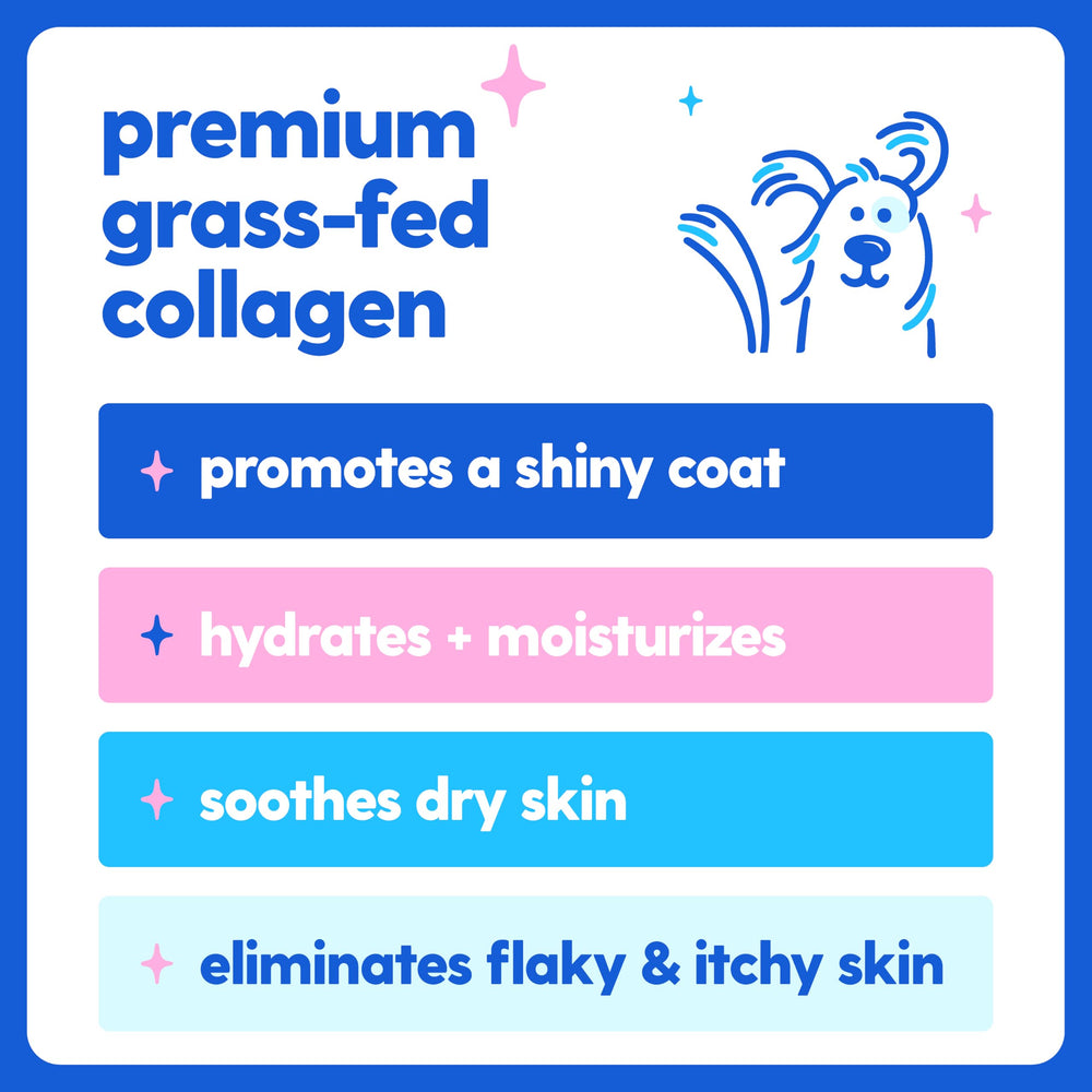 Taily bottle with dosing helps ease itchy skin in dogs