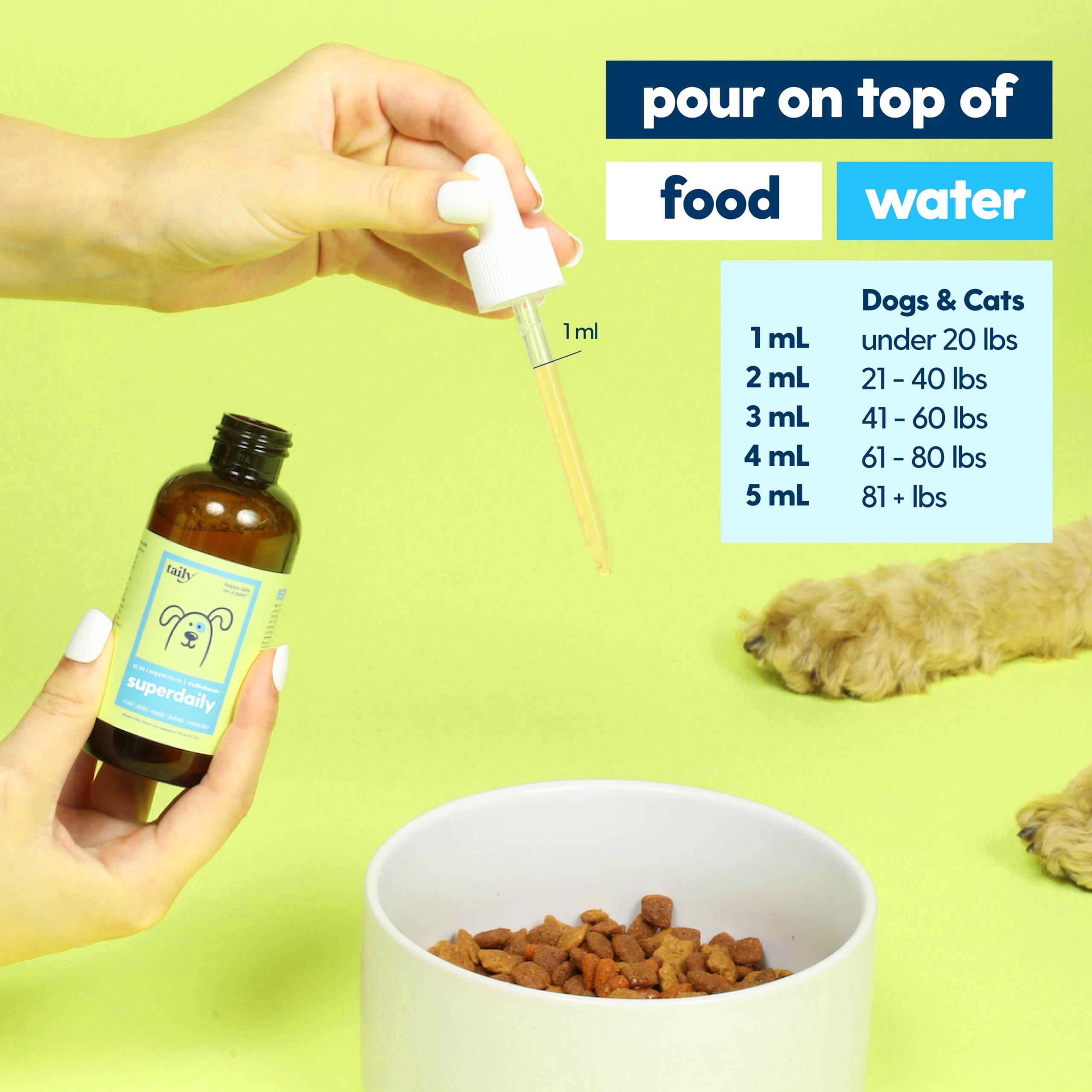 Taily urinary health focus visual supports balanced urinary wellness