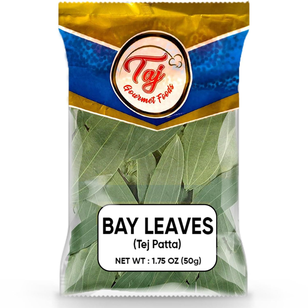 TAJ Gourmet Bay Leaves bottle pour enhances soups with rich aroma