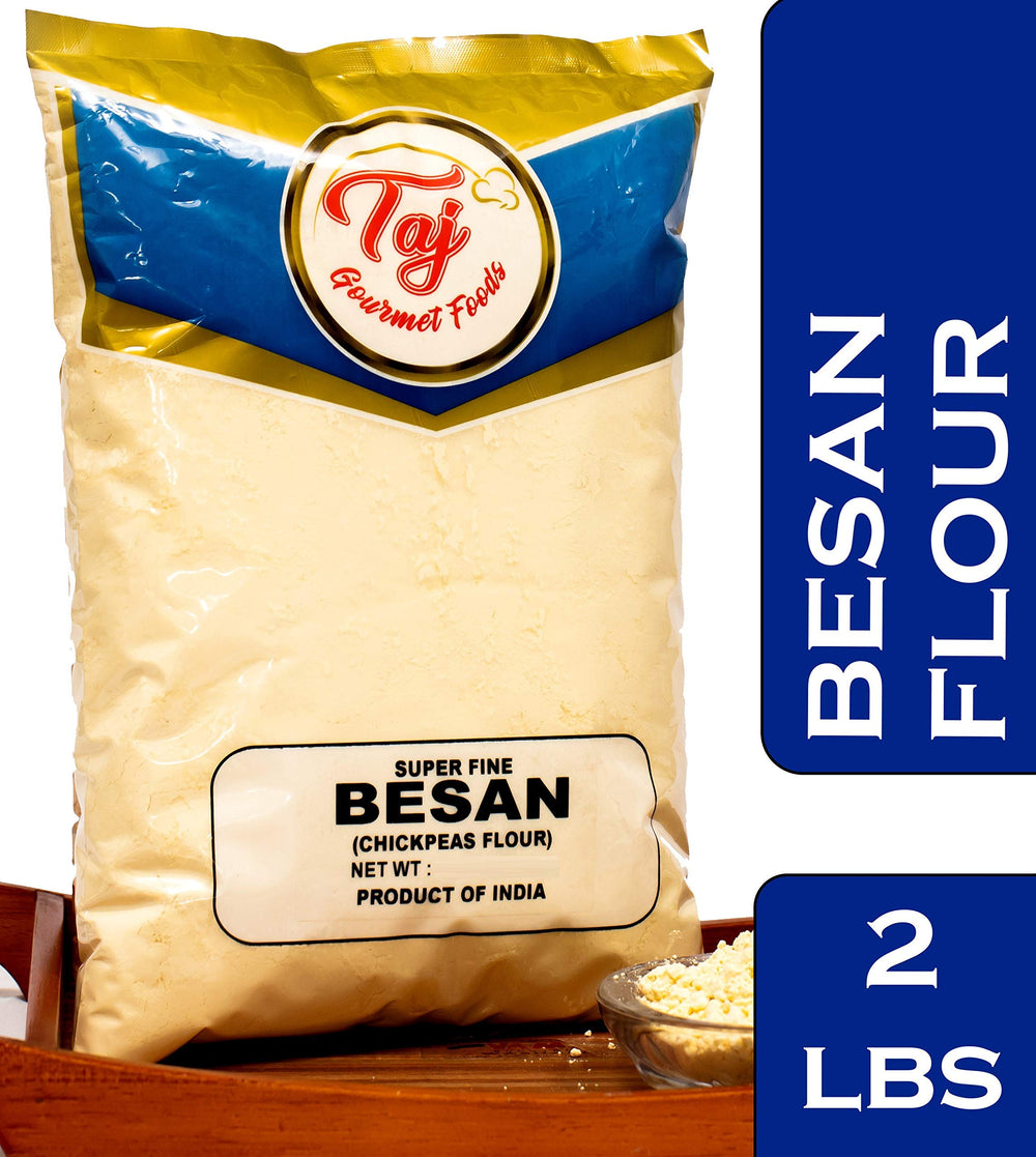 TAJ Besan flour protein-rich flour for healthy kitchen experiments.