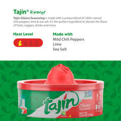 Tajin Classic Chile Lime Rimmer ready for mocktails and cocktails