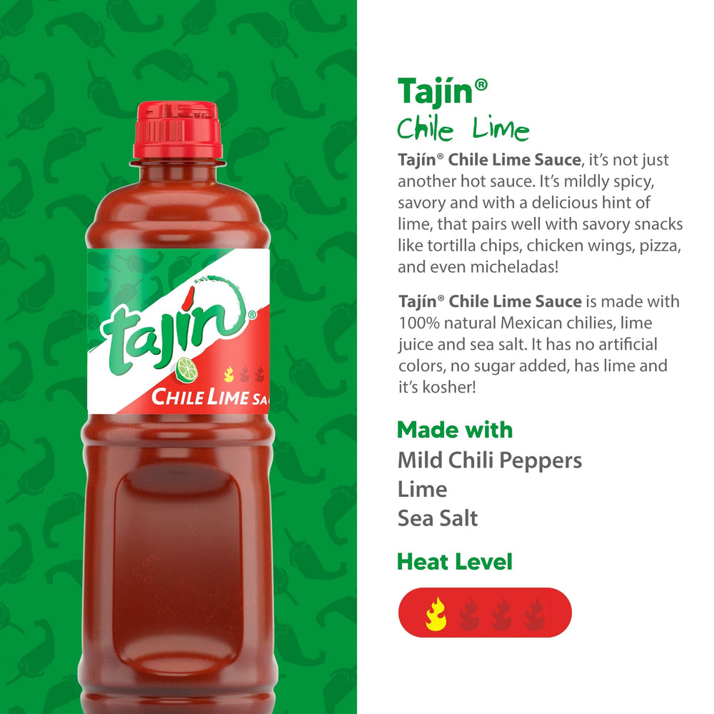 Tajin Fruity Chamoy Sauce drizzled on popcorn or gummies for flavor fun.