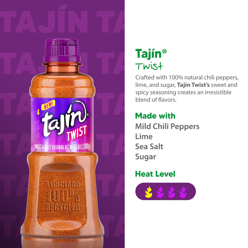 Tajín Twist on fresh berries adds a bright, balanced heat.