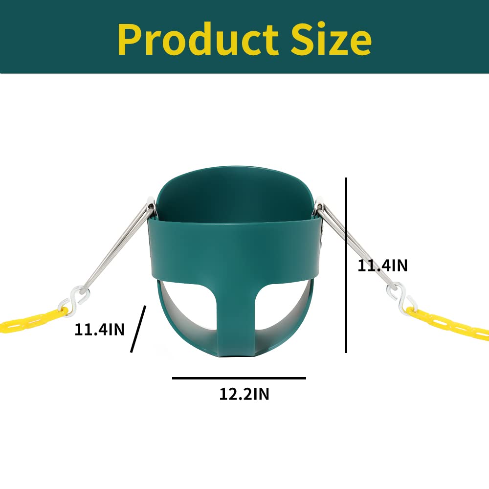Take Me Away swingset-compatible seat adapts to most frames