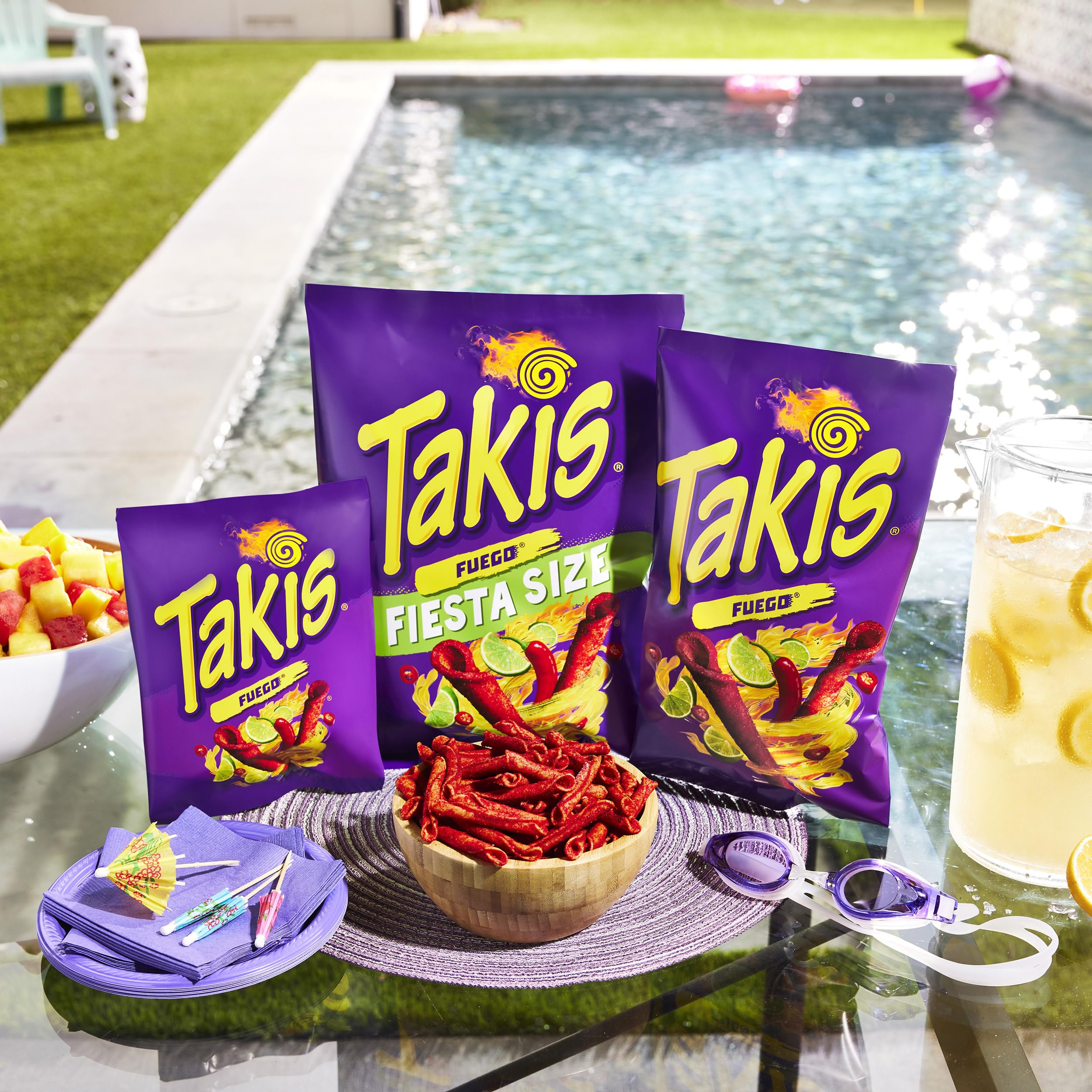Takis Fuego rolls close-up texture reveals crisp, intensely seasoned chips.