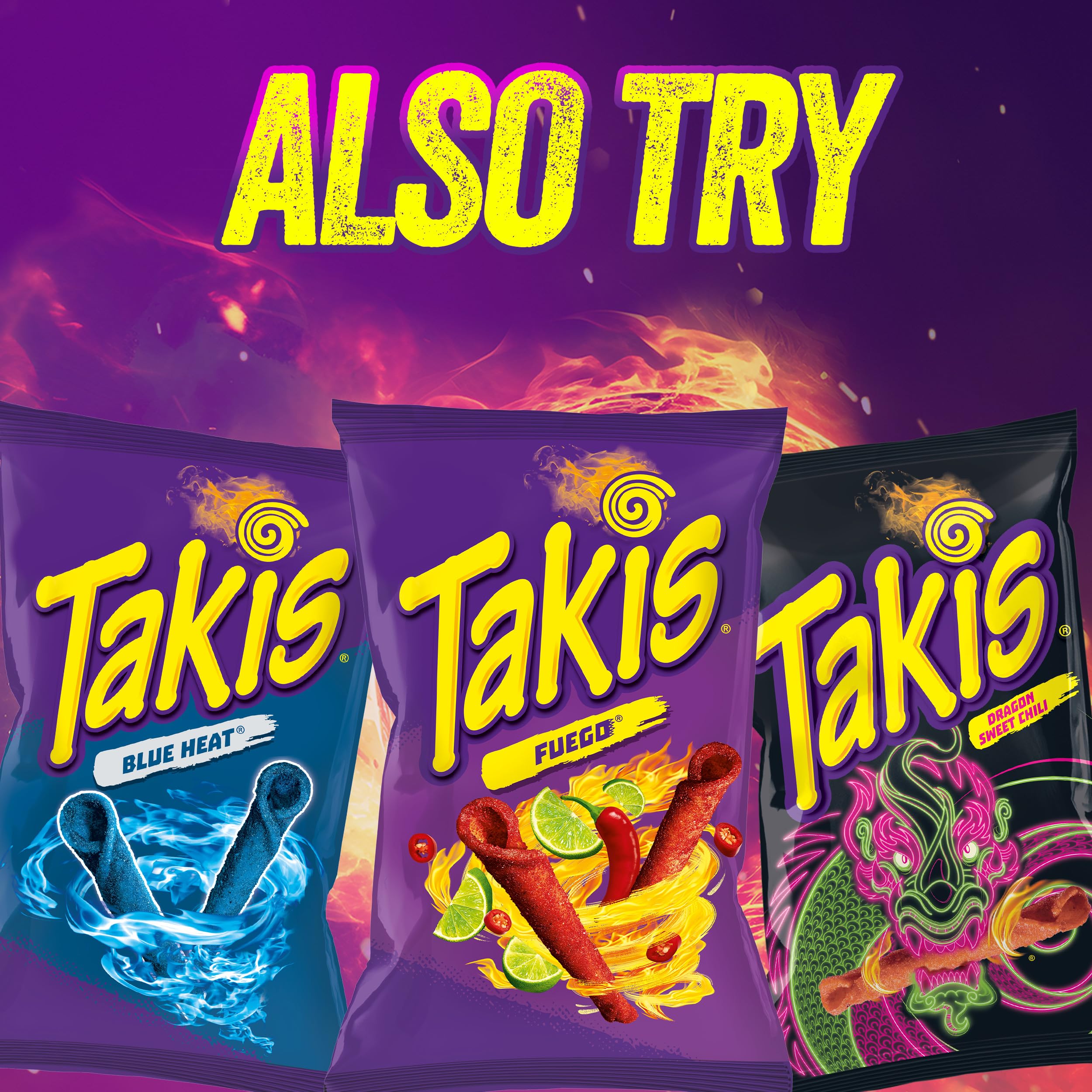 Takis lunchbox snacks idea with convenient 1 oz portions.