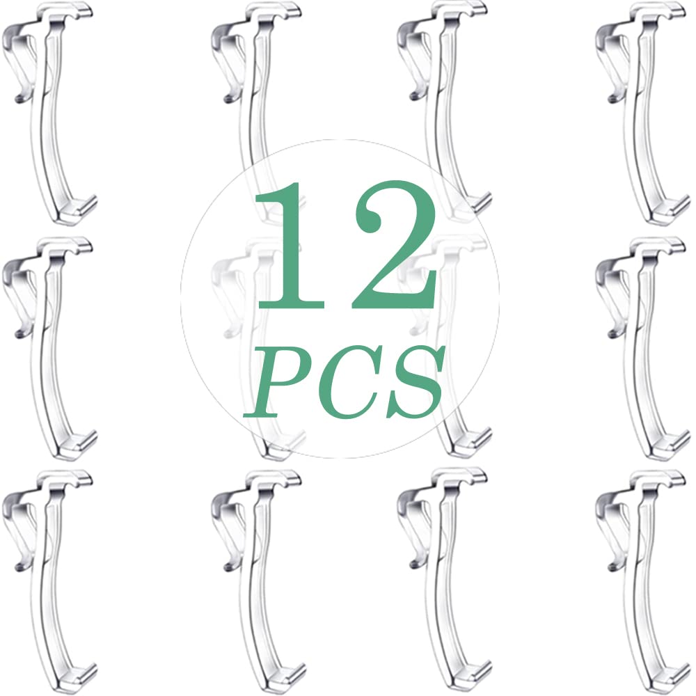 Takngjd valance clips during easy slide-on mounting