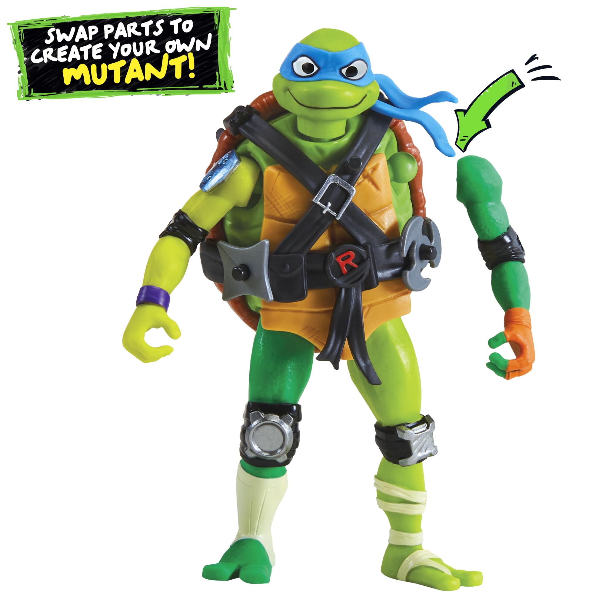 Donatello figure with authentic TV-inspired detailing from Tales of TMNT.