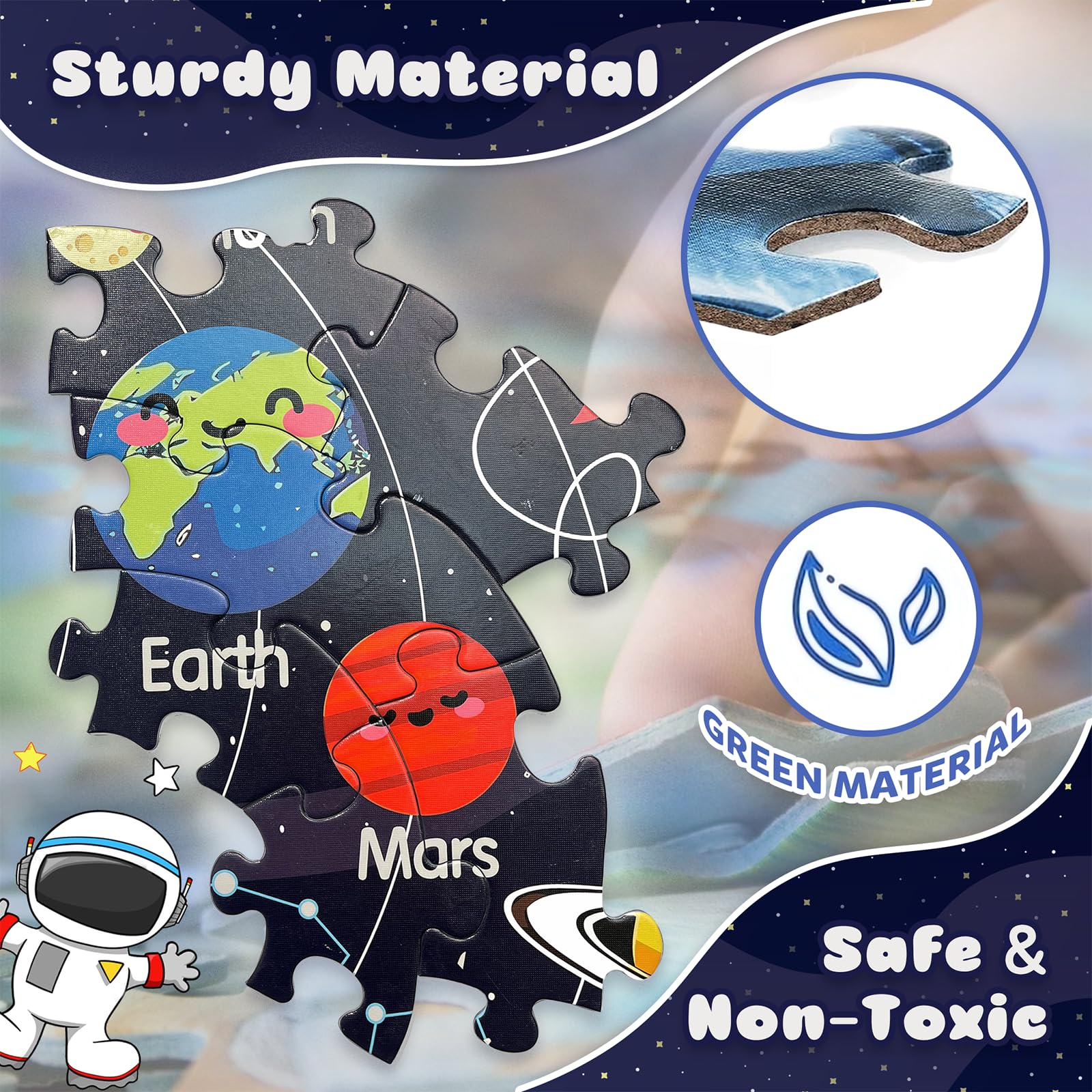 TALGIC puzzle highlights safe non-toxic materials for worry-free family activities