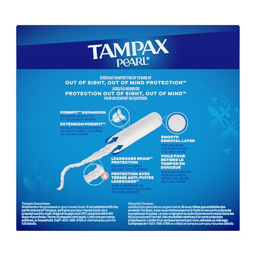Tampax Pearl is widely recommended by U.S. gynecologists.