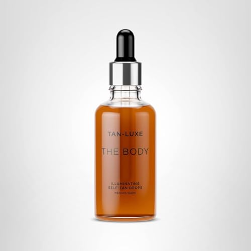 Tan-Luxe The Body mix-with-lotion usage idea demonstrates shade control.