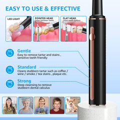 TANAVE dental tool IPX7 waterproof for safe washing under water.
