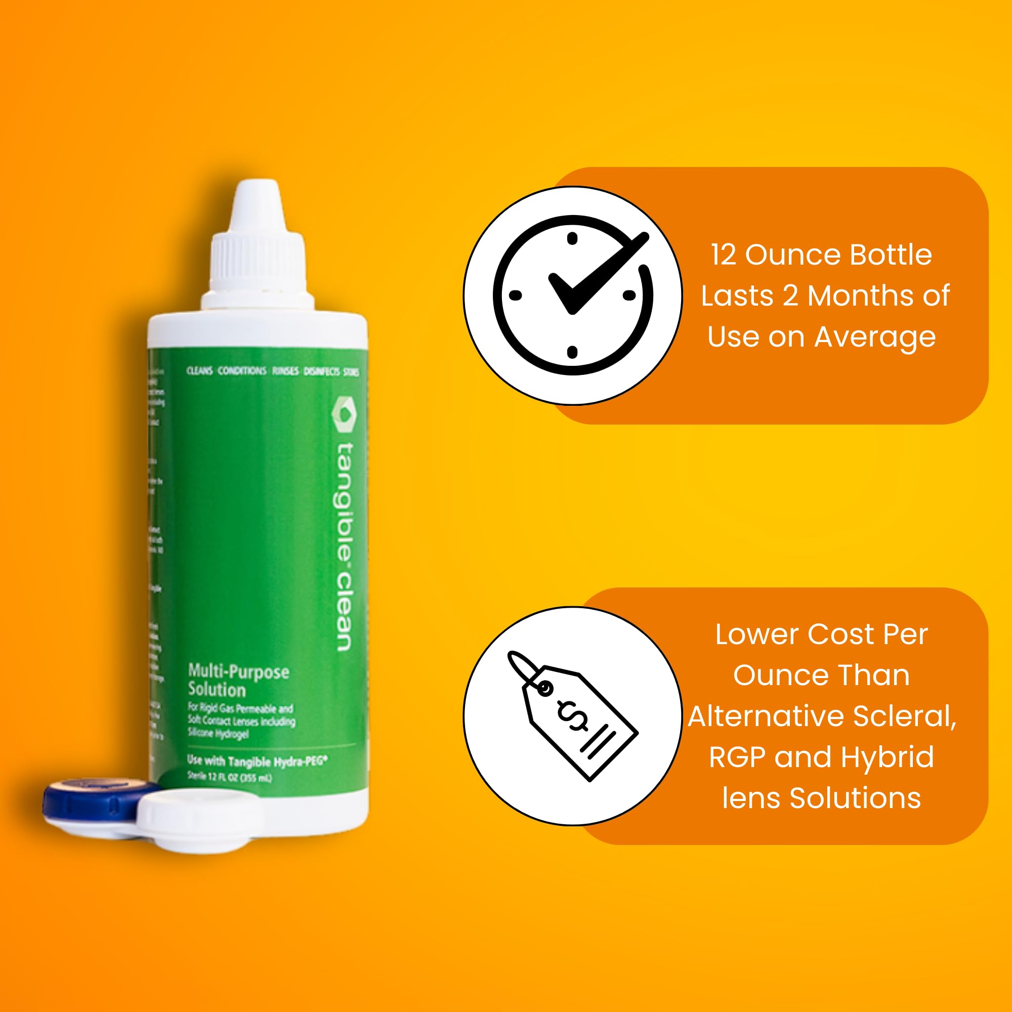 Tangible Clean travel-cap design for convenient on-the-go care