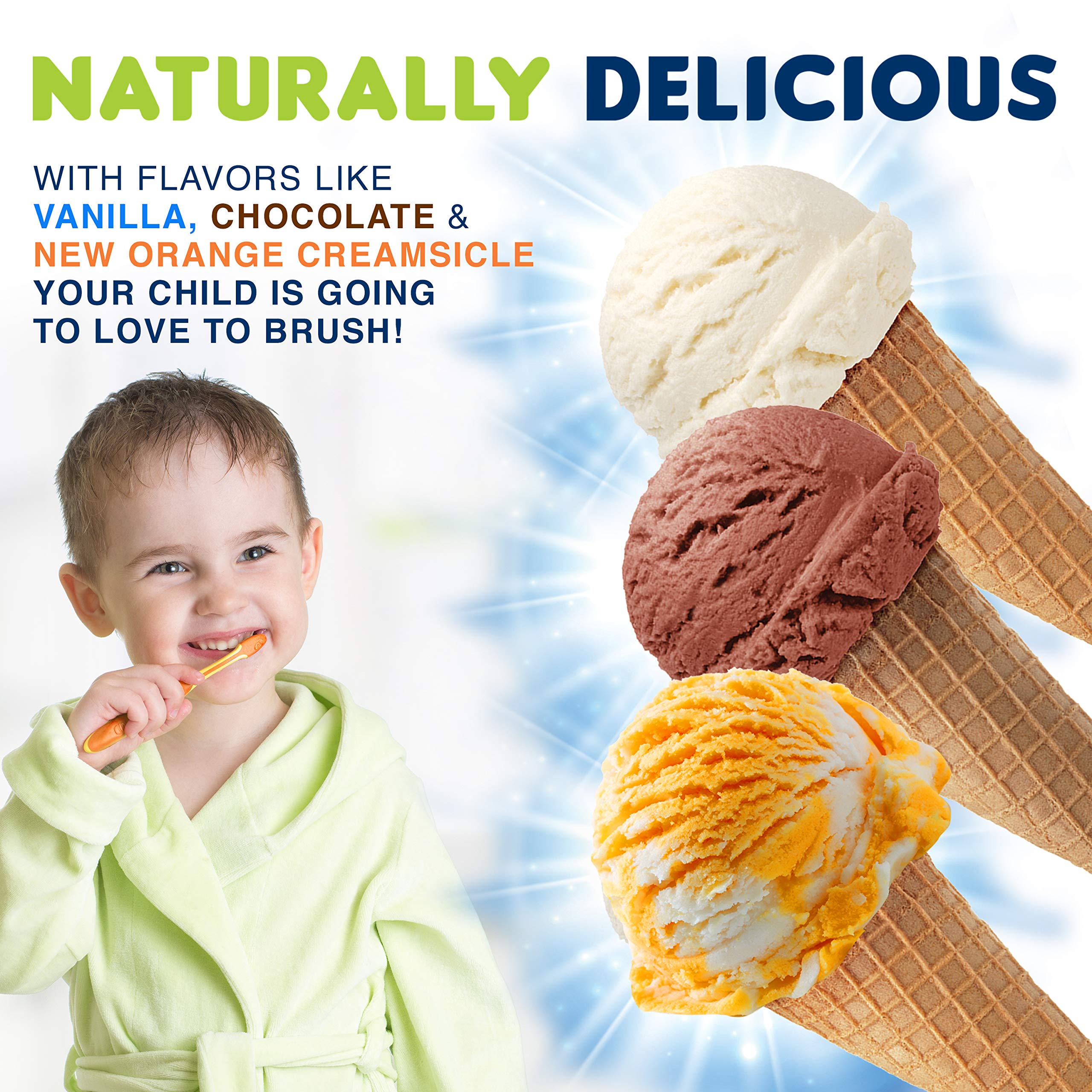 Gluten-free, sugar-free ingredients using natural xylitol for flavor.