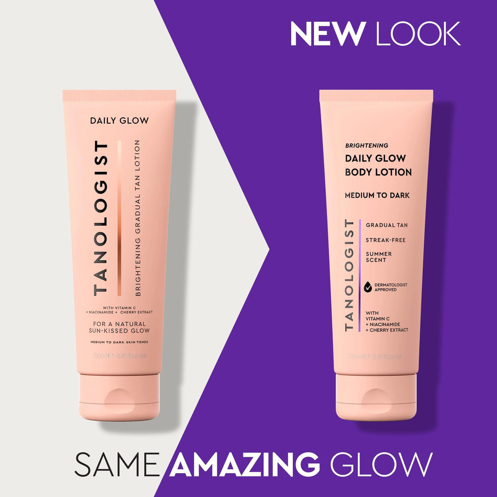 Tanologist dermatologist-tested label notes safety for all skin types.