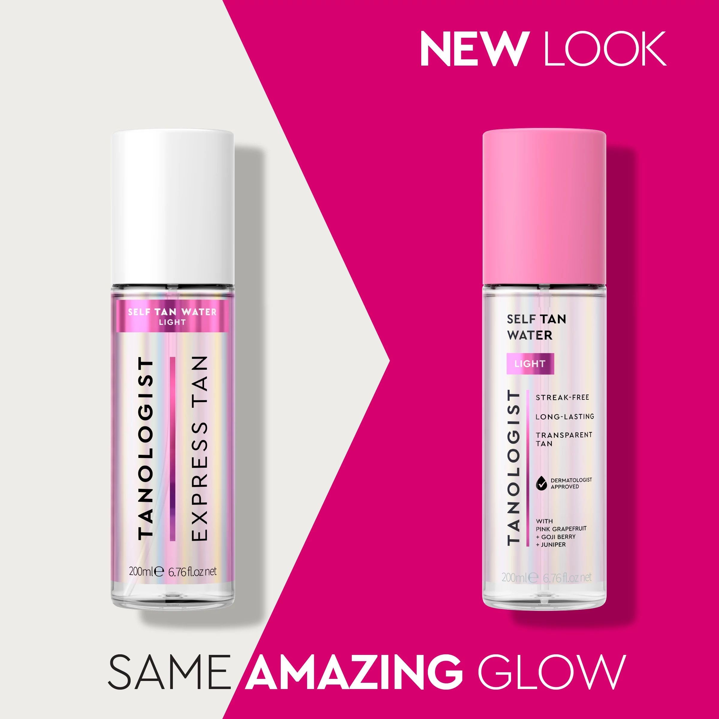 Tanologist Pink grapefruit and goji berry ingredients hydrate skin