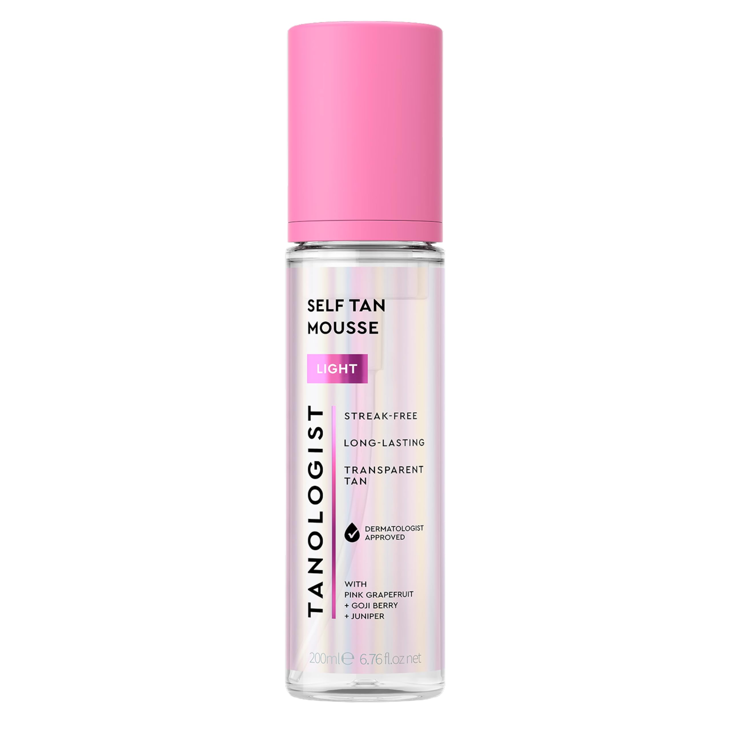Tanologist Self Tan Mousse face and body application for natural, streak-free color