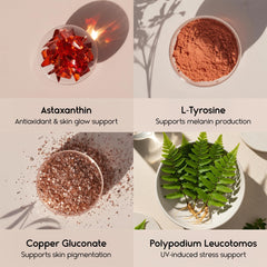 Tanova L-Tyrosine shot features bright capsules and label details.