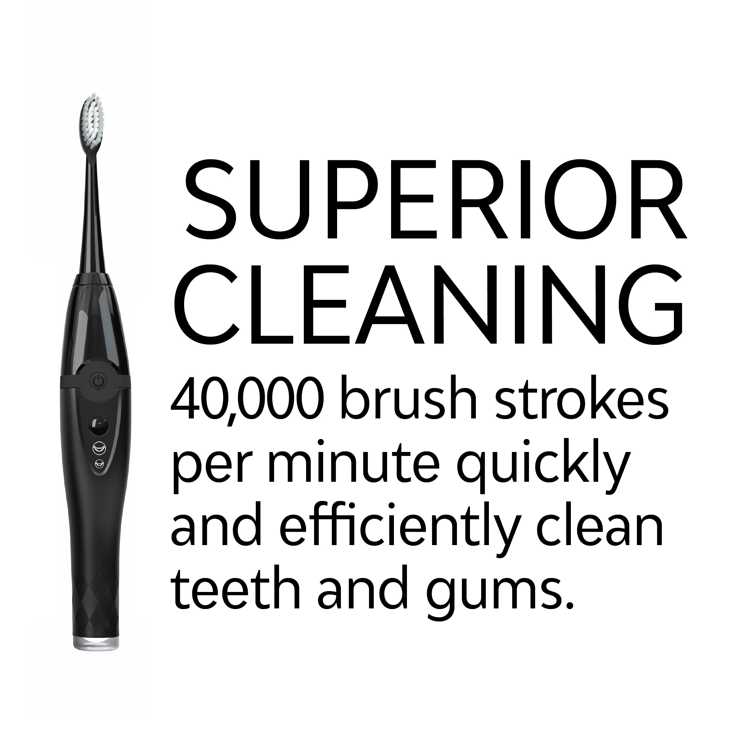 TAO Clean brush head drying feature keeps head moisture-free