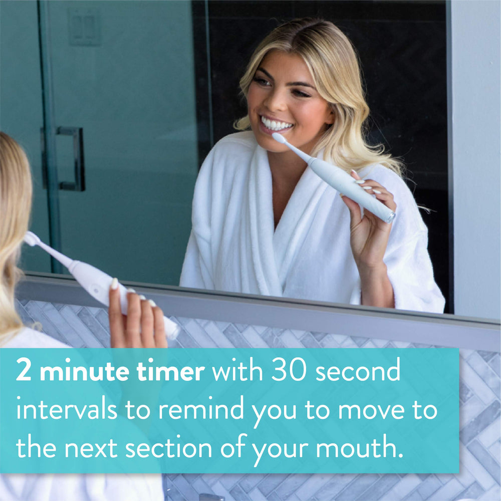Tao Clean drying feature helps keep bristles dry and hygienic.