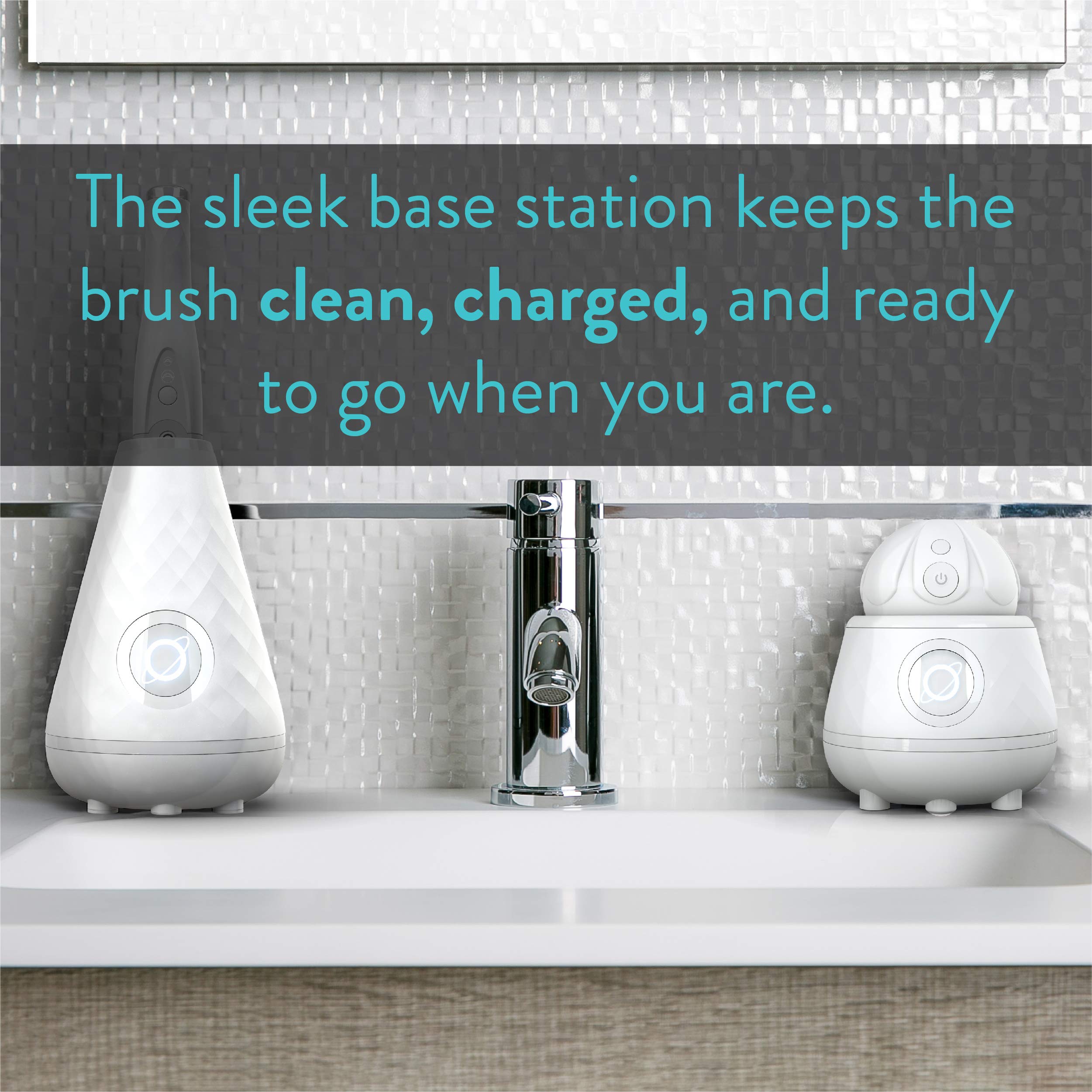 Tao Clean dual-speed settings accommodate sensitive gums.