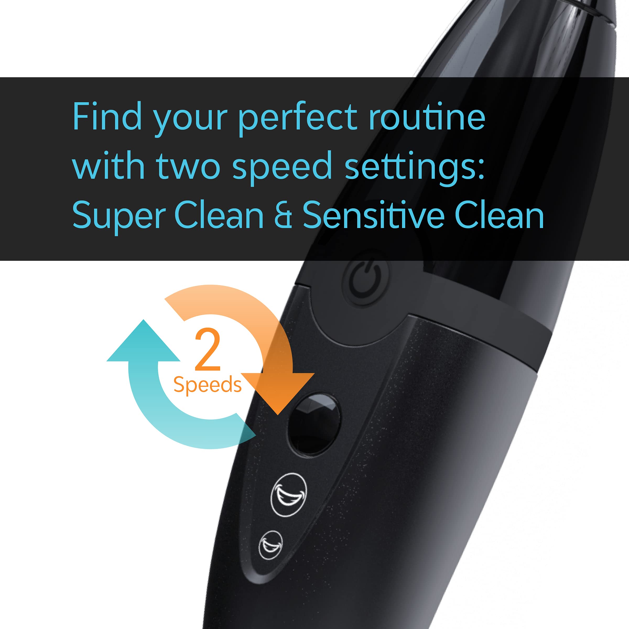 TAO Clean dual-speed settings for personalized cleaning