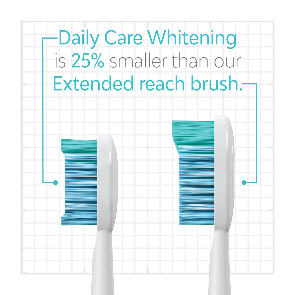 Green fading bristles indicate replacement timing on TAO Clean whitening head