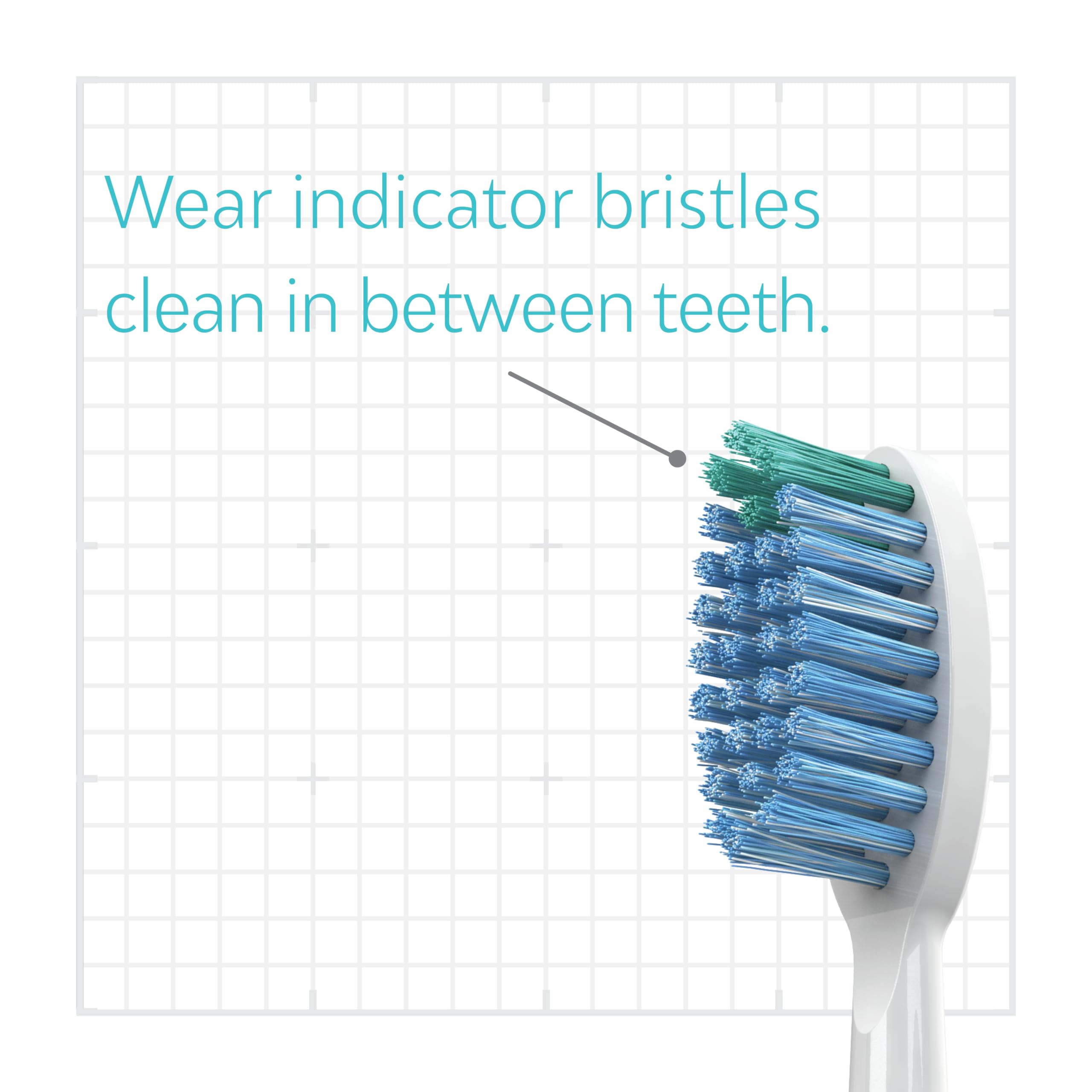 Hygienically sealed TAO Clean brush-head pack ready for use