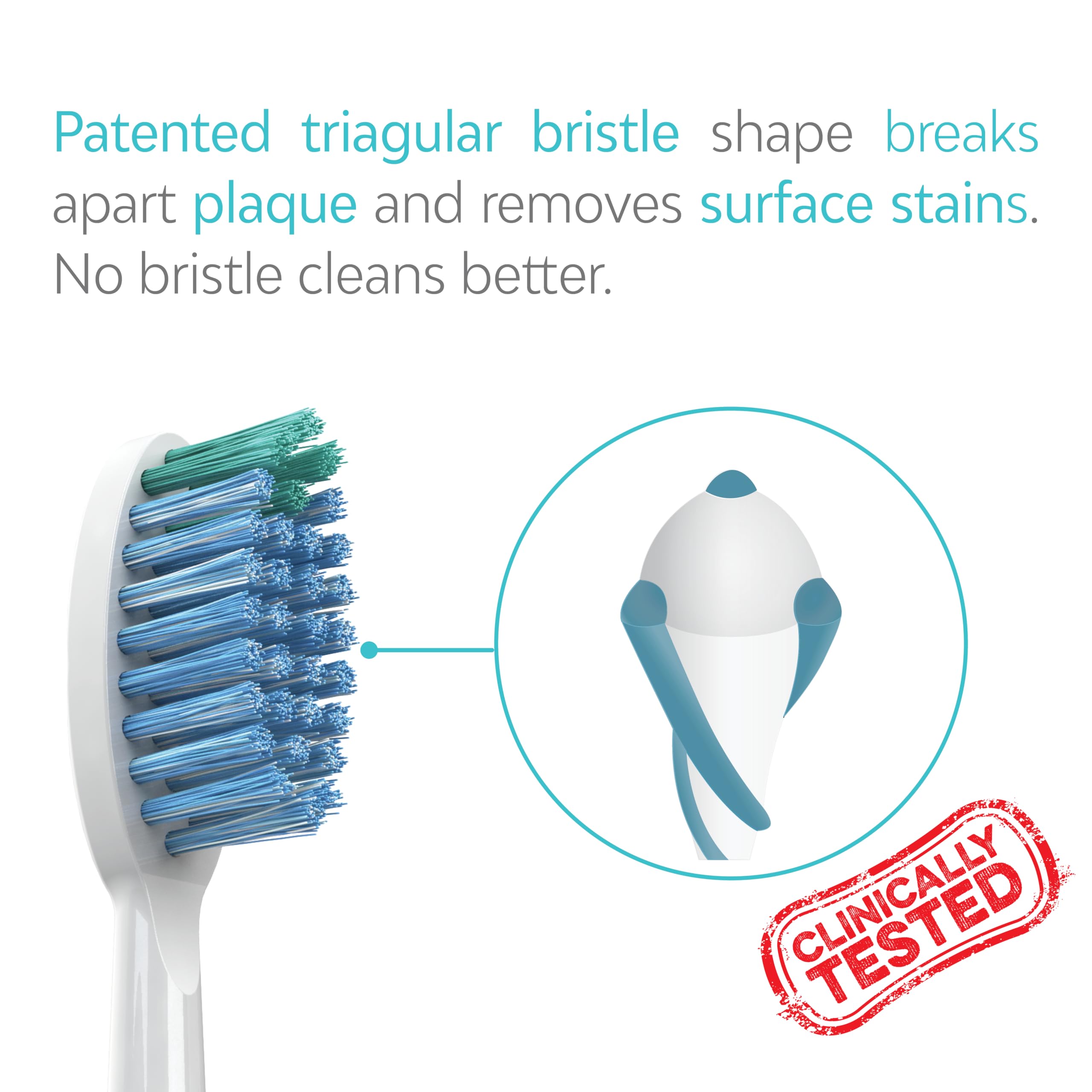 TAO Clean whitening head on display highlights whitening-focused design