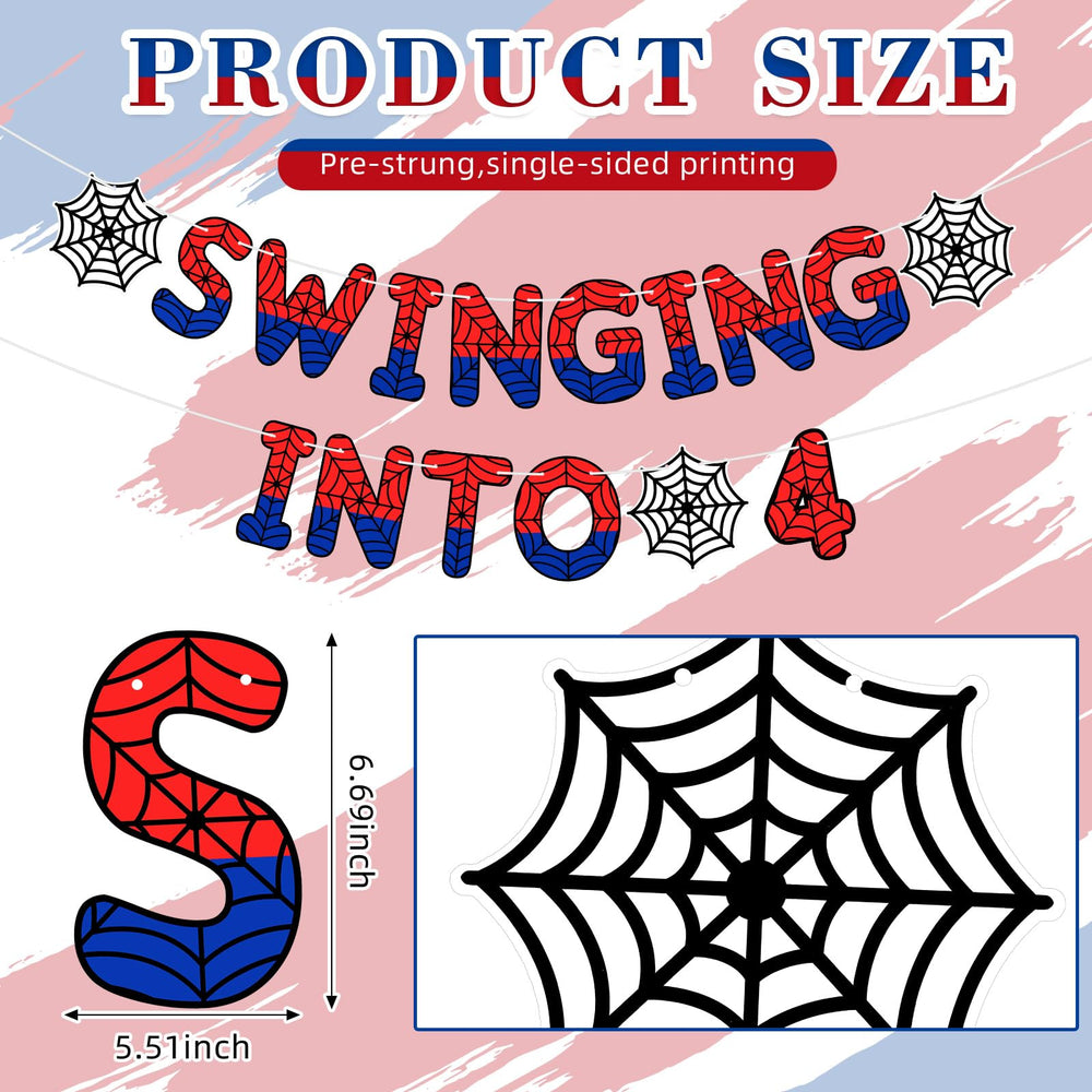 Taobary pre-strung birthday banner simplifies setup for party prep