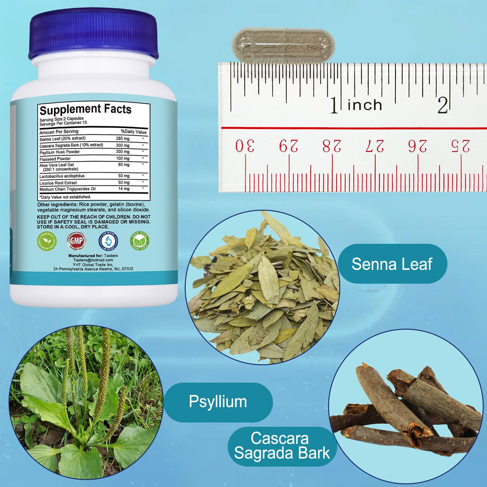 TAOTERS product on kitchen counter with label detail for quick reference