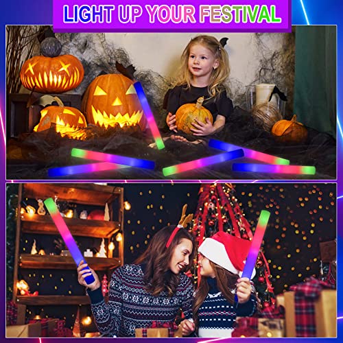 Taotuo Glow Sticks include batteries installed for ready-to-use fun.
